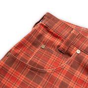 Carpet Company C-Star Plaid Jeans - Brown