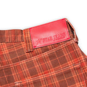 Carpet Company C-Star Plaid Jeans - Brown