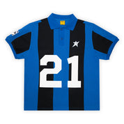 Carpet Company C-Star Polo Jersey - Blue Stripe