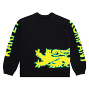 Carpet Company Lion Woven Sweater - Black