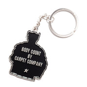 Carpet Company Body Count Enamel Keychain