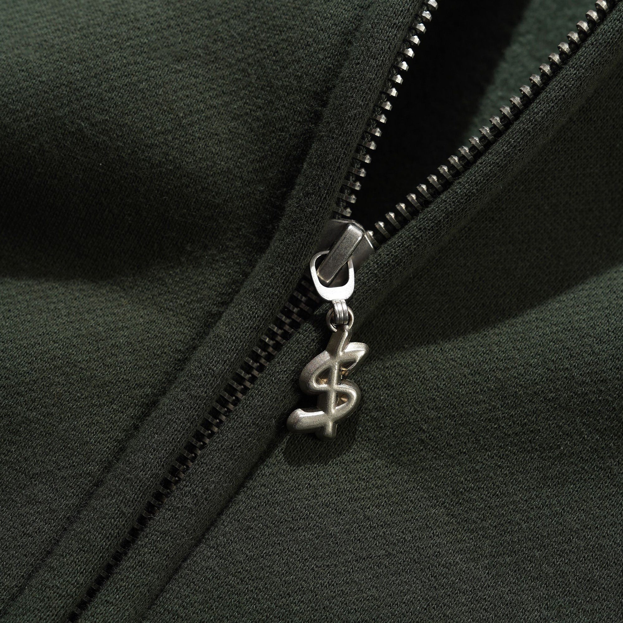 Cash Only Campus Zip-Thru Hood - Fatigue