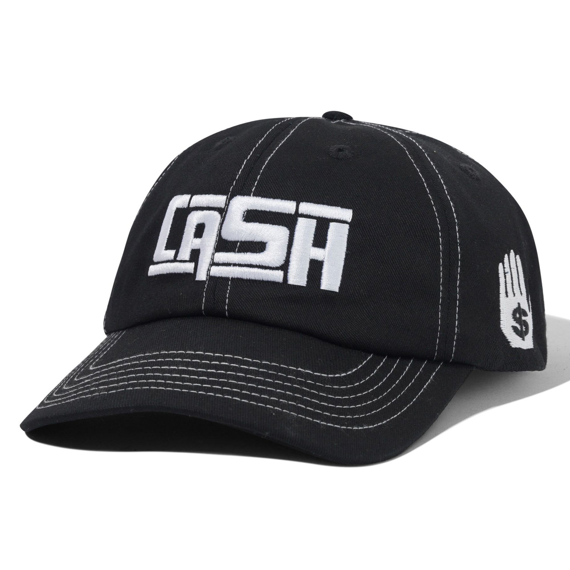 Cash Only Promotional 6 Panel Cap - Black