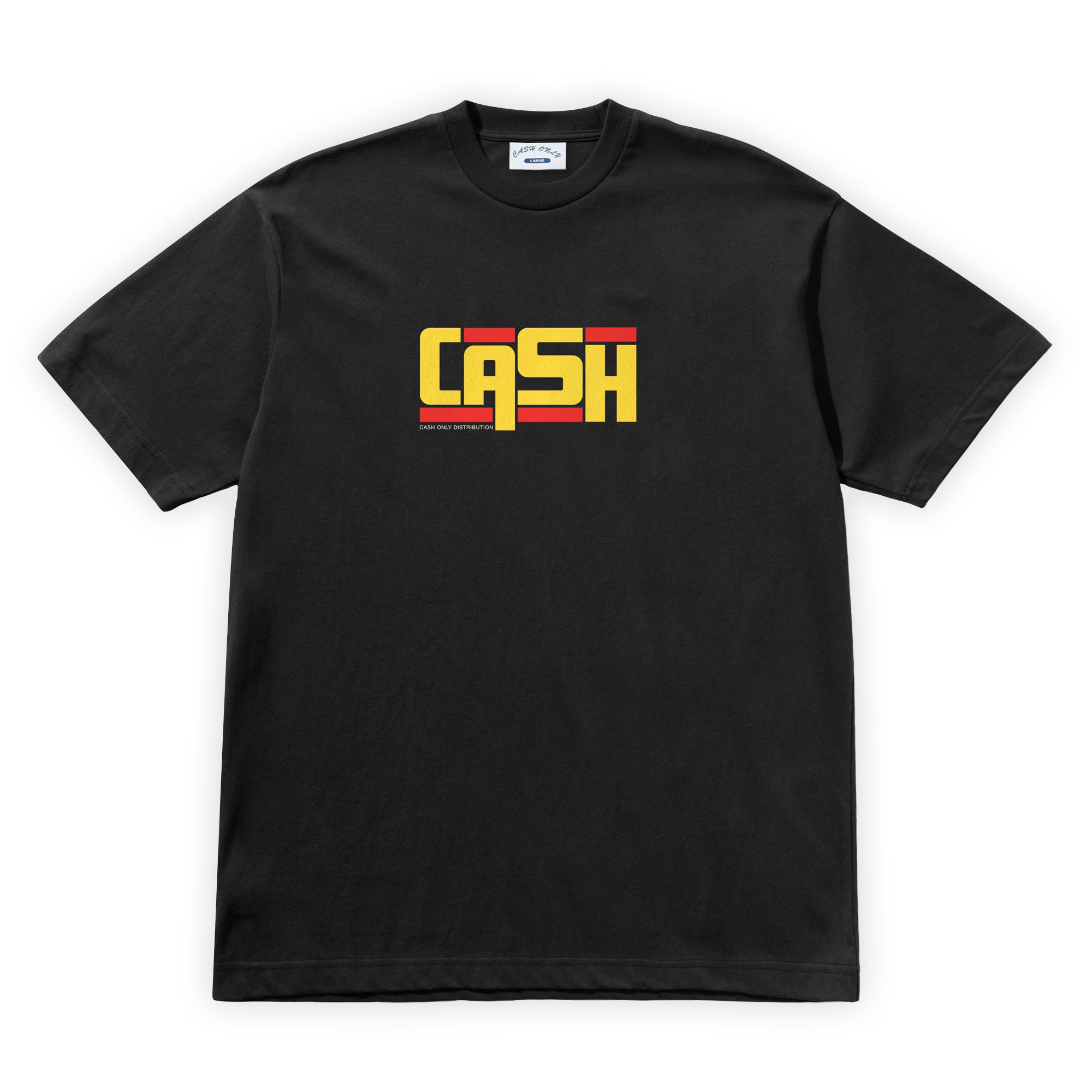 Cash Only Promotional Tee - Black