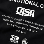 Cash Only Promotional Tee - Black
