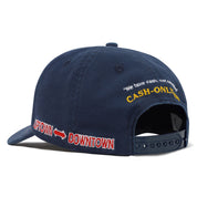 Cash Only Transport 5 Panel Cap - Navy