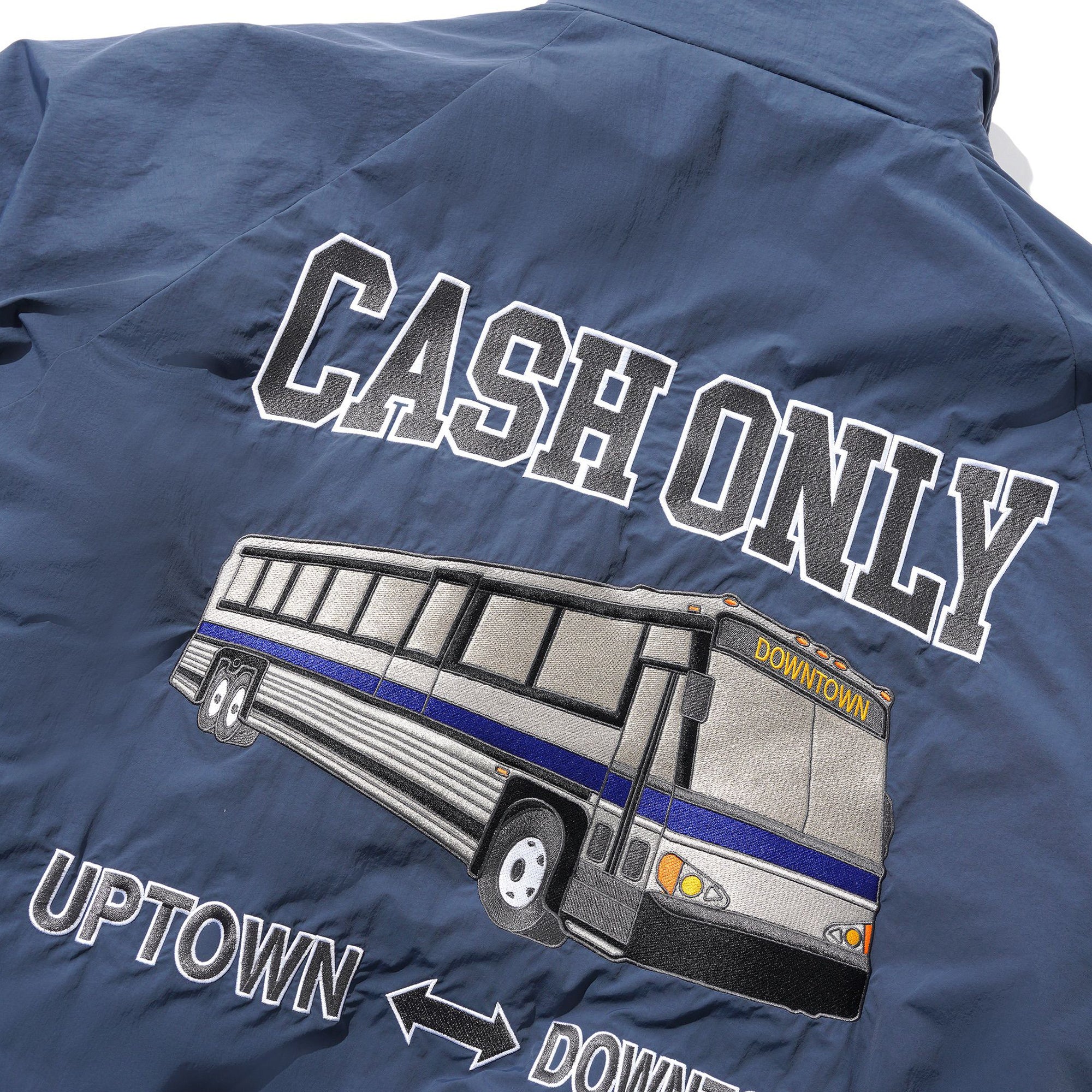 Cash Only Transport Work Jacket - Navy