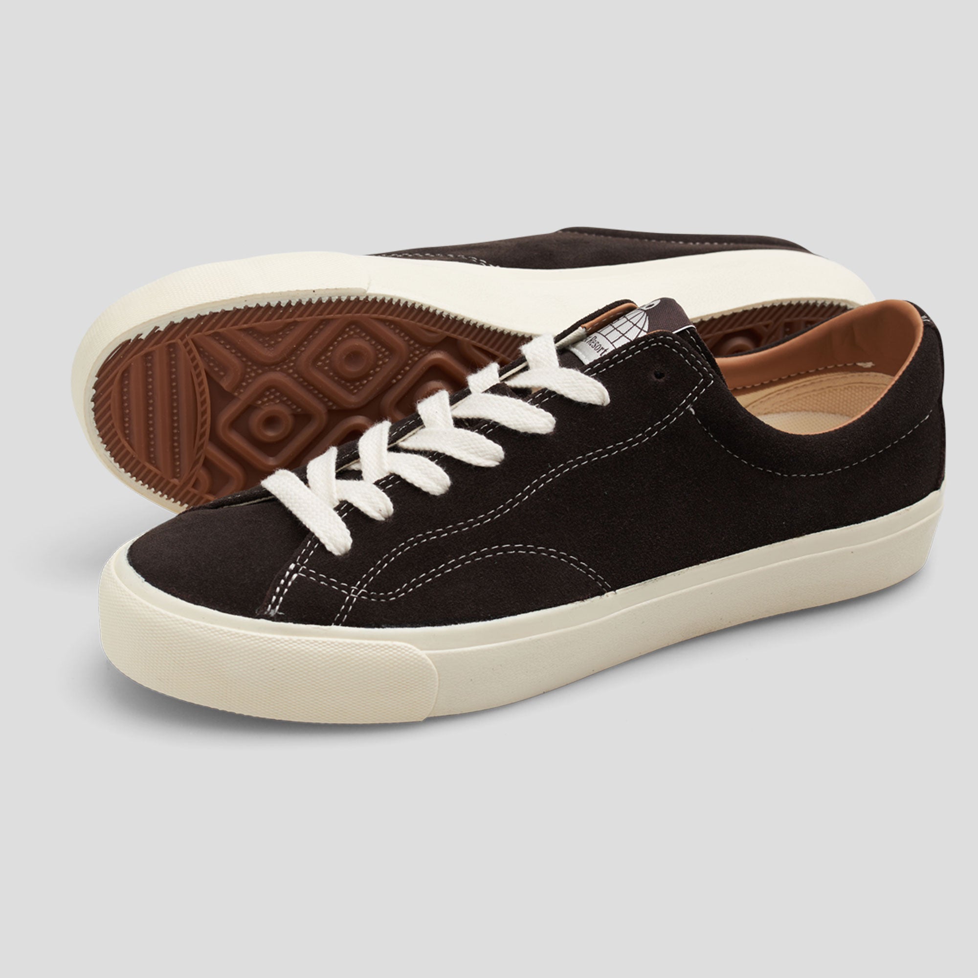 Last Resort AB VM003 Suede - Coffee Bean / White