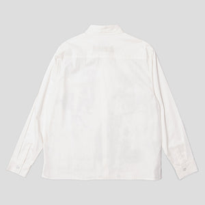 Hoddle Concrete Oxford Shirt - White