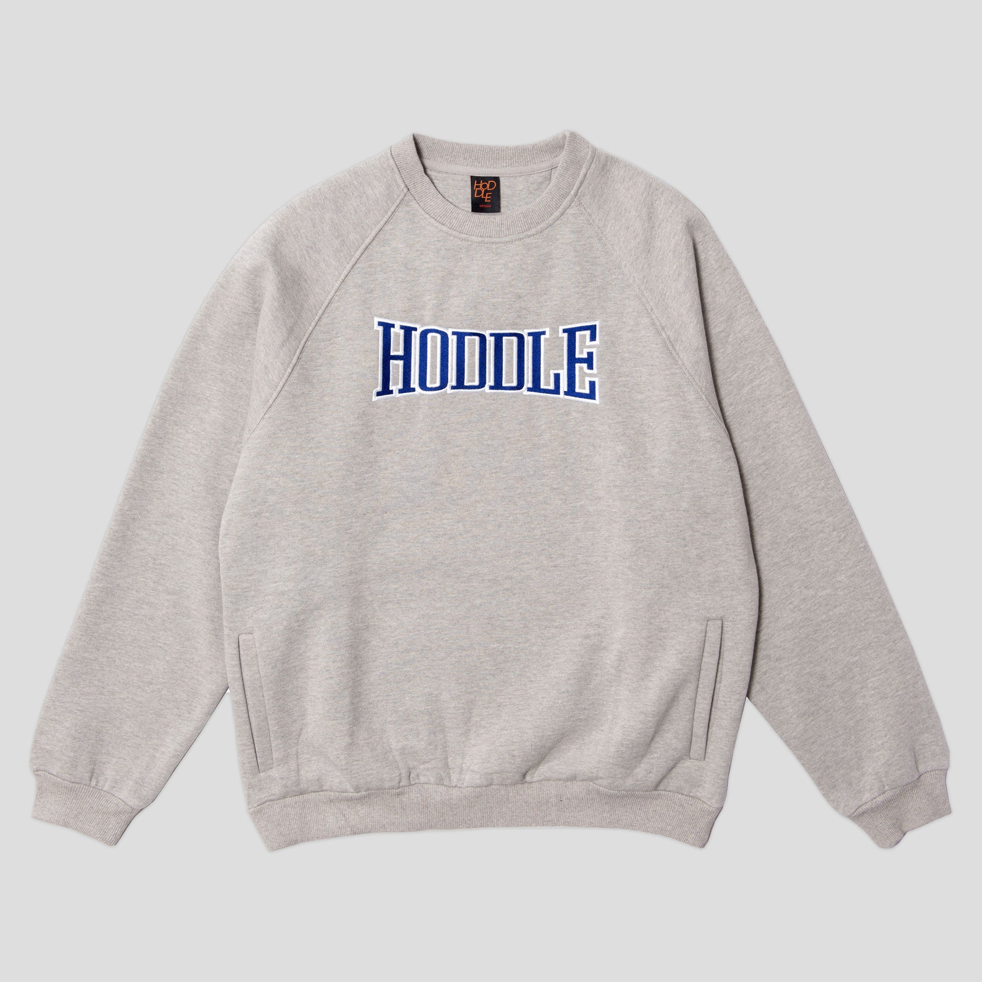 Hoddle Satellite Crew - Grey Heather