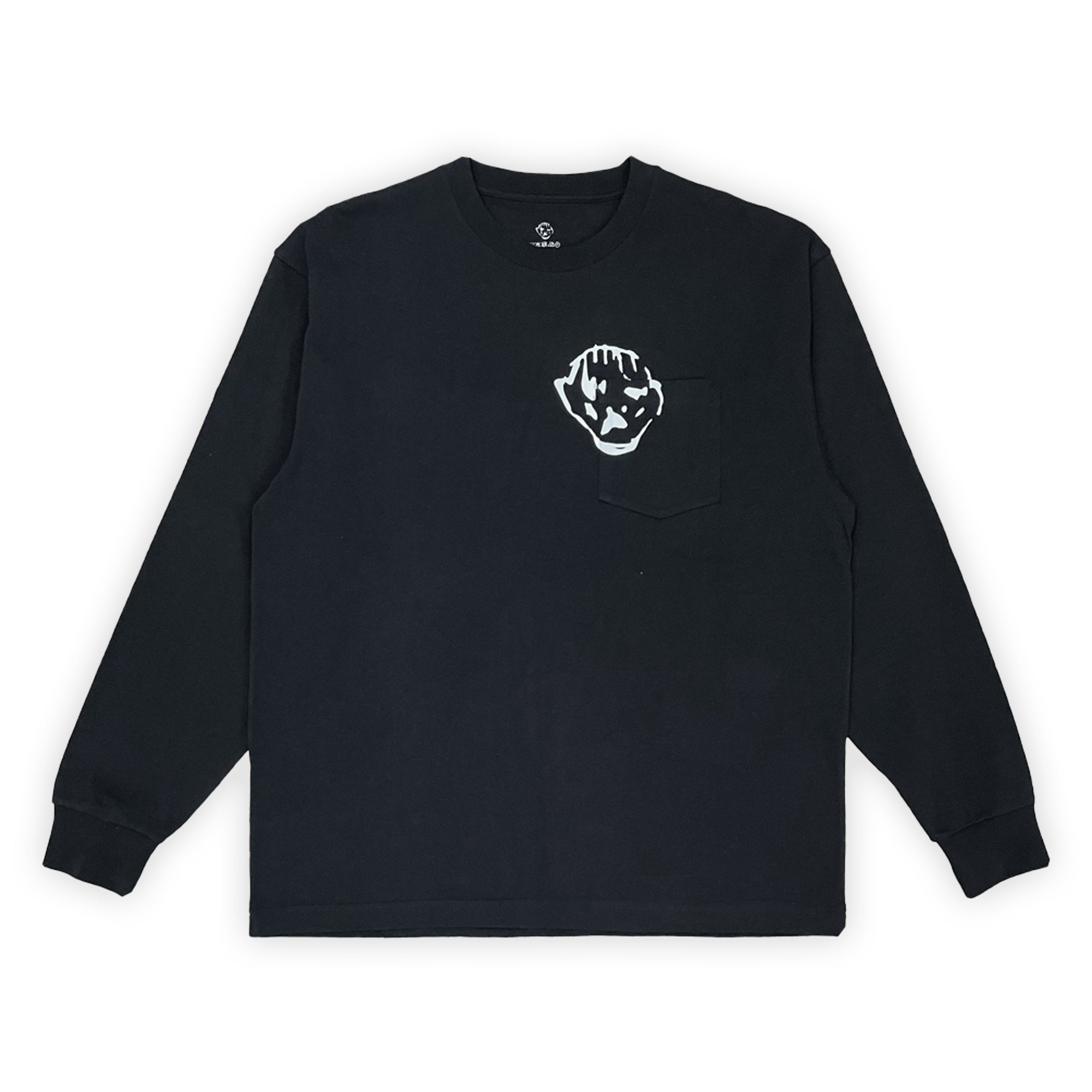 Dancer Pocket Head LS Tee - Black