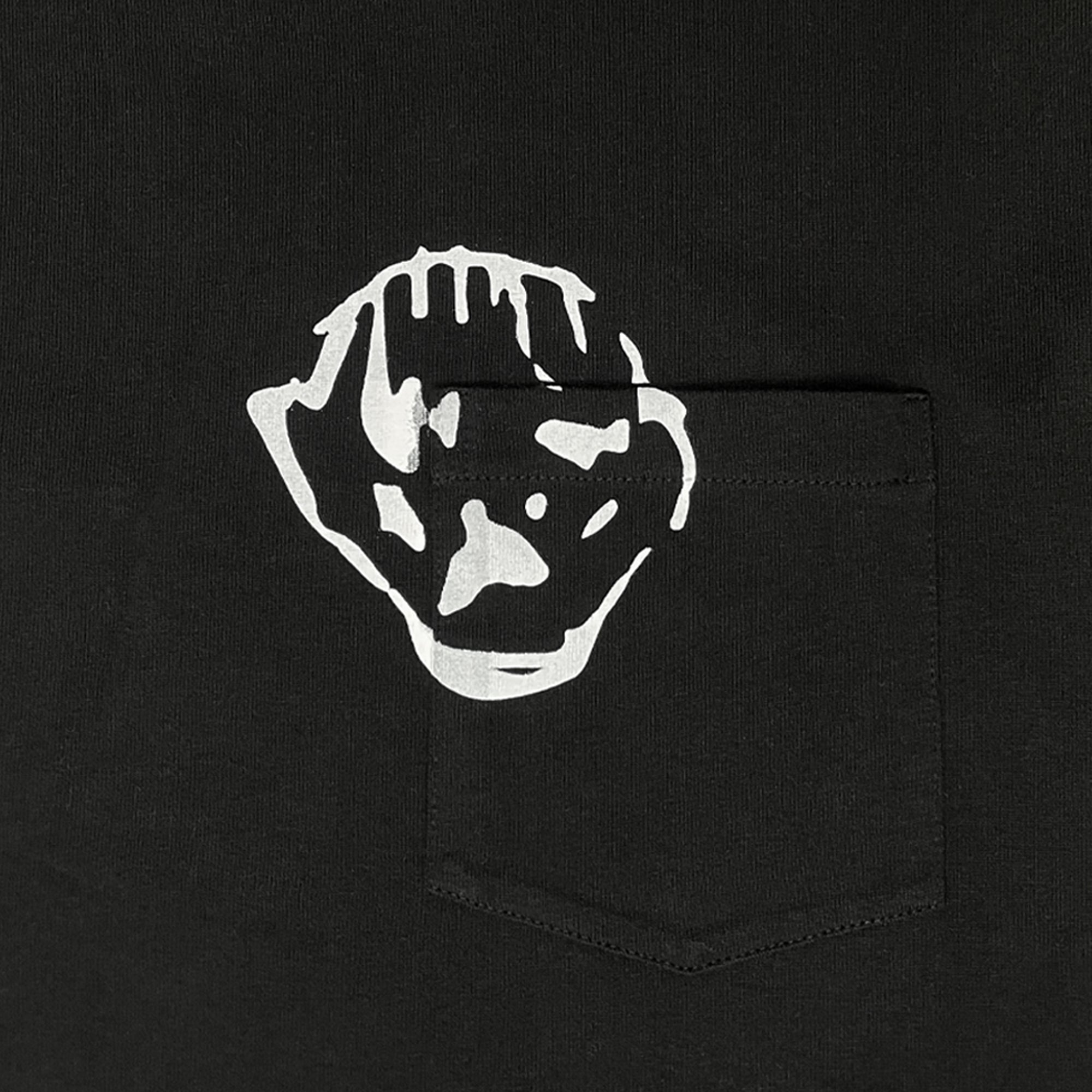 Dancer Pocket Head LS Tee - Black