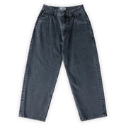 Dime Baggy Denim Pants - Overdyed Blue