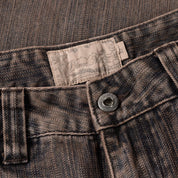 Dime Relaxed Denim Pants - Premium Brown