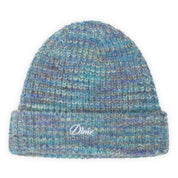 Dime Fuzzy Fold Beanie - Blue Multi