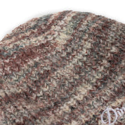 Dime Fuzzy Fold Beanie - Blush Multi