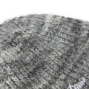 Dime Fuzzy Fold Beanie - Charcoal Multi
