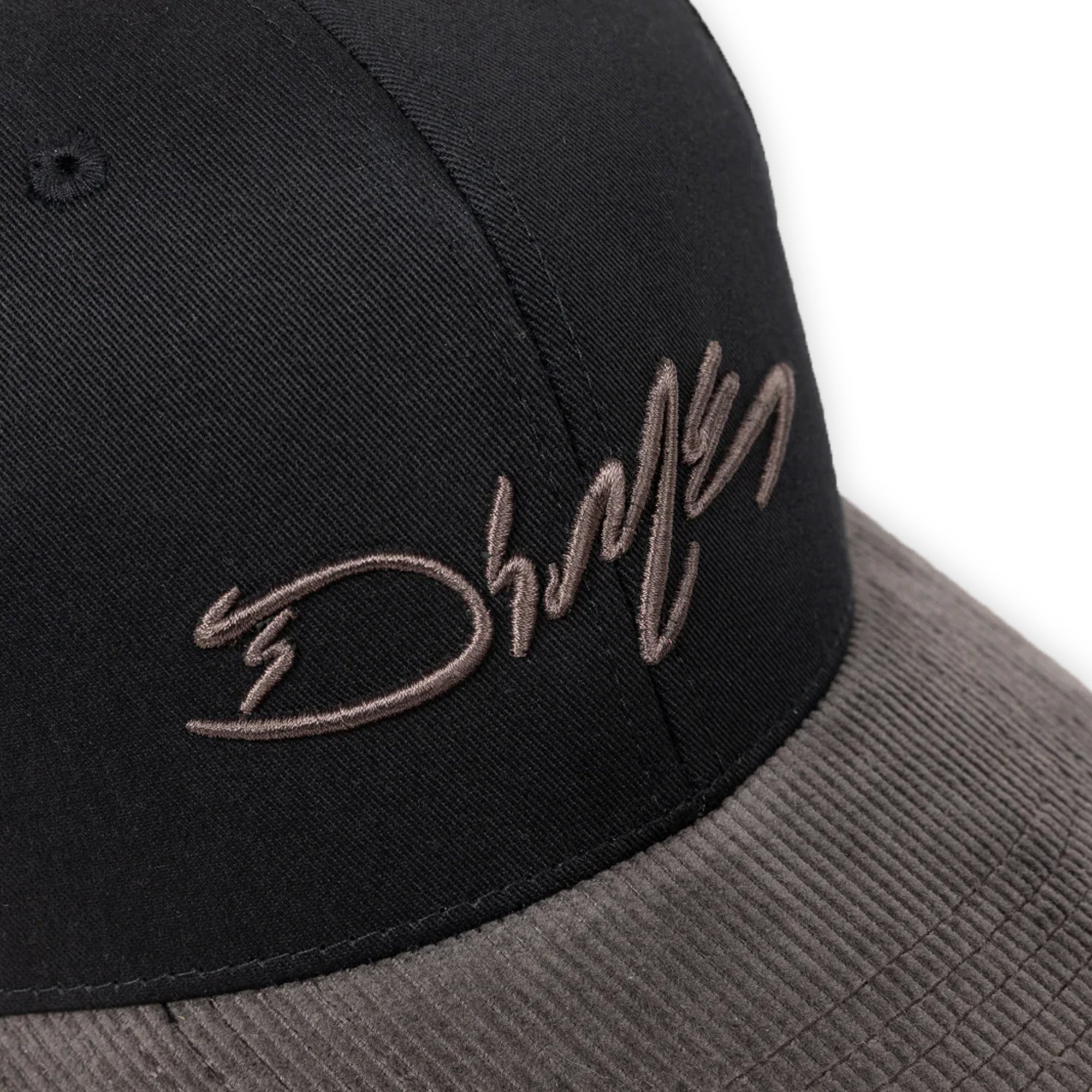 Dime Scribble Full Fit Cap - Black