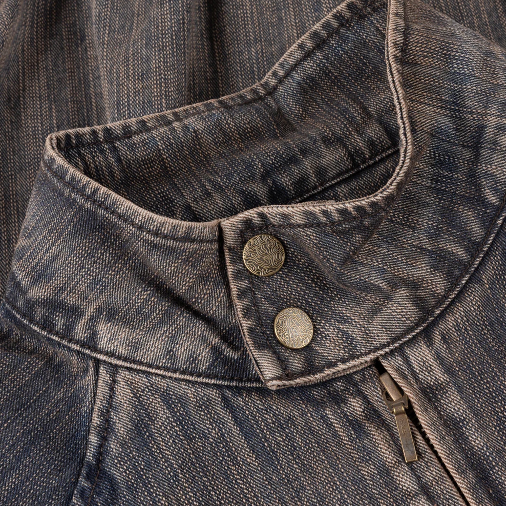 Dime Jeans Jacket - Premium Brown