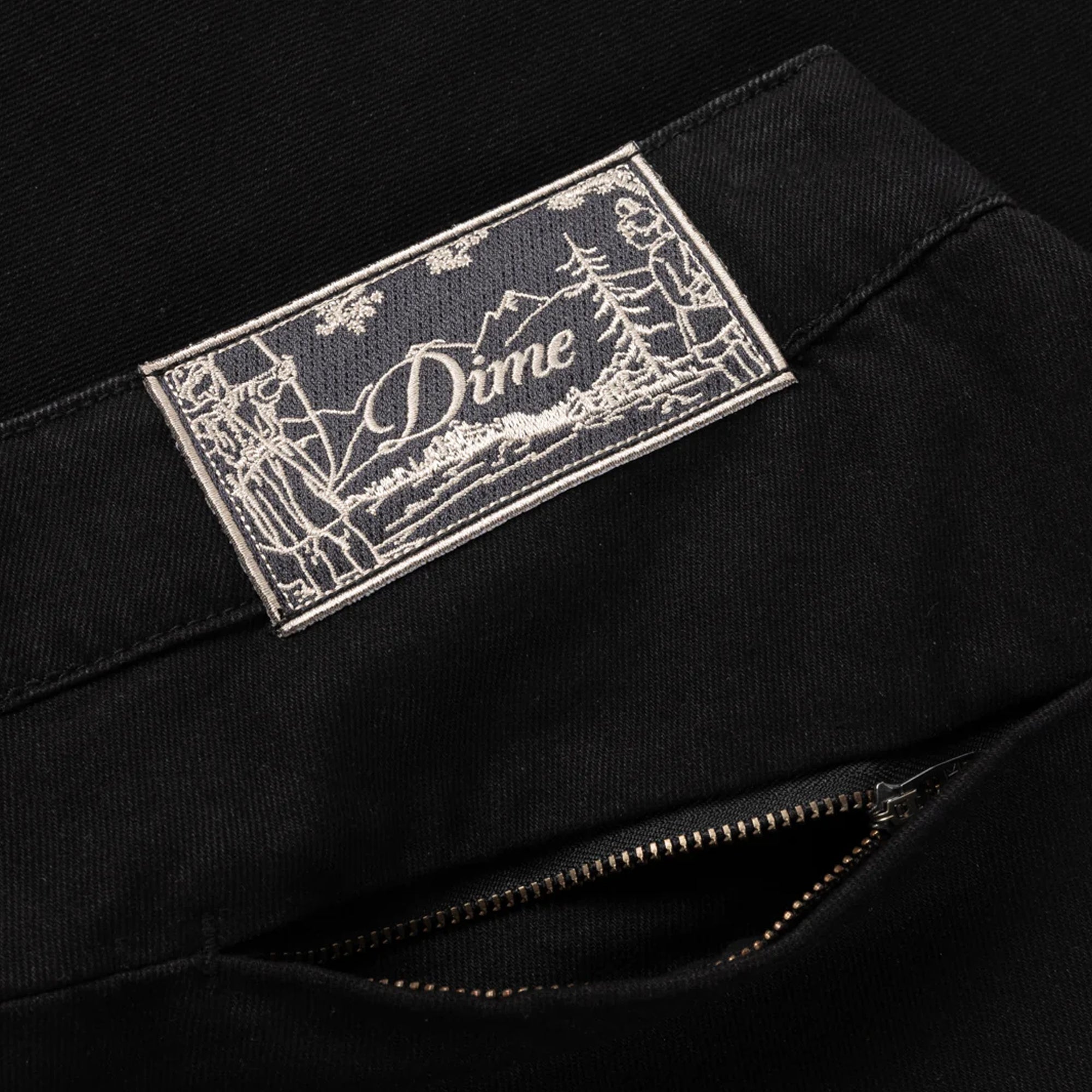 Dime Tech Denim Shorts - Black