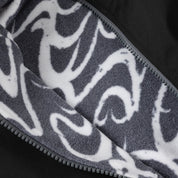 Dime Reversible Chilling Fleece - Gray / Black