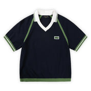 Dime Knitted Jersey - Navy