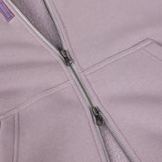 Dime Blocks Zip Hoodie - Stone Mauve