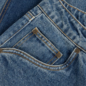 Dime Baggy Denim Pants - Knowtomatic Blue