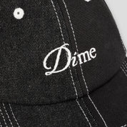 Dime Split Low Pro Cap - Black