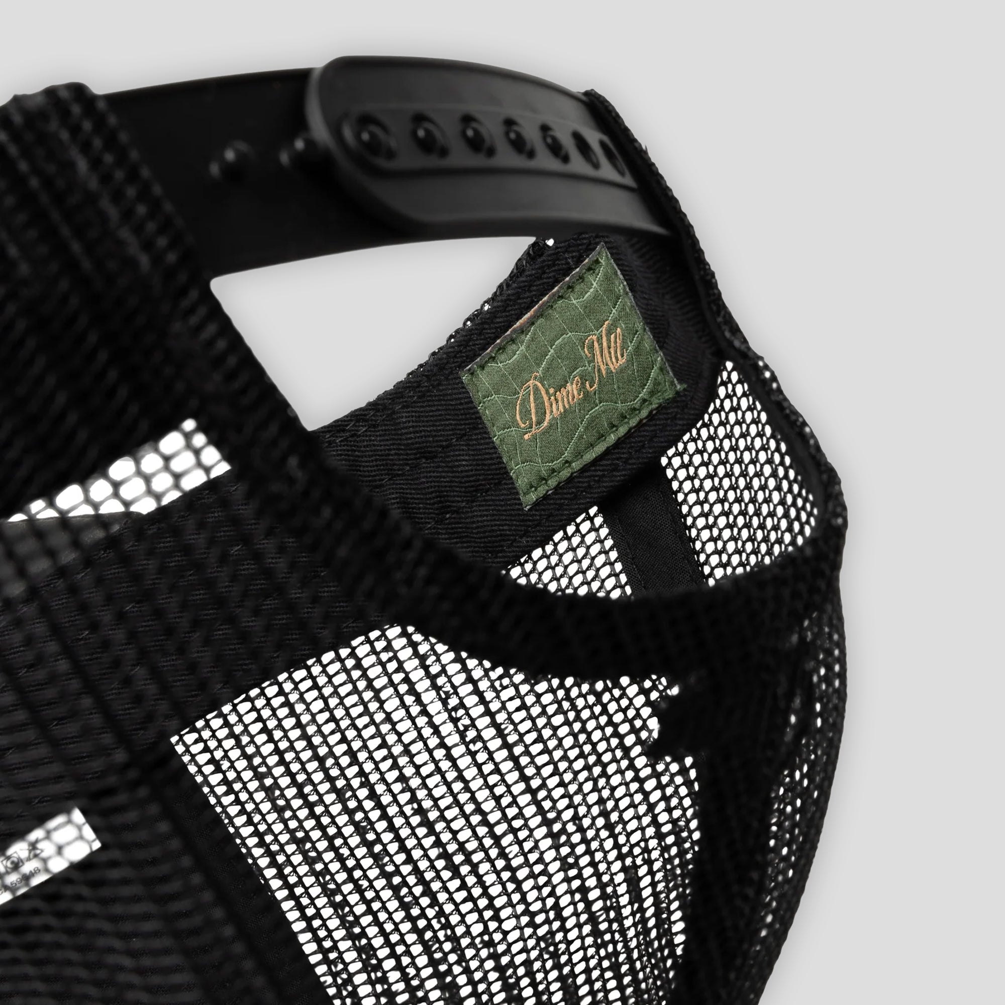 Dime Vortex Trucker Cap - Black