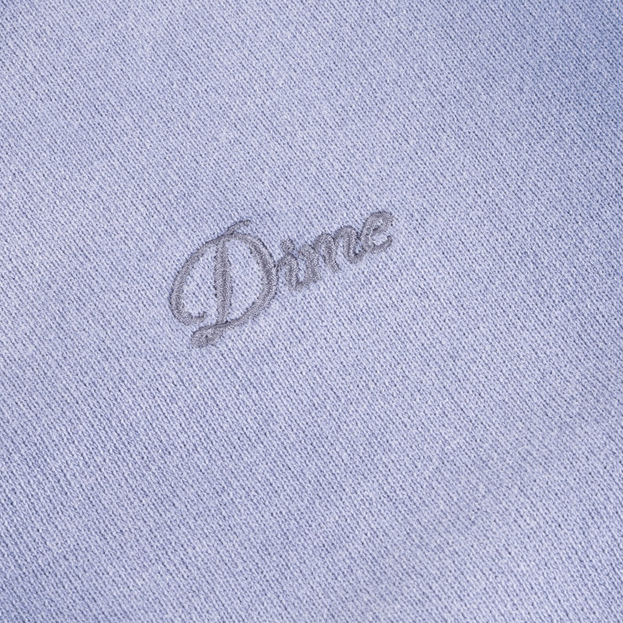 Dime Cropped Zip Hoodie - Lavender Washed