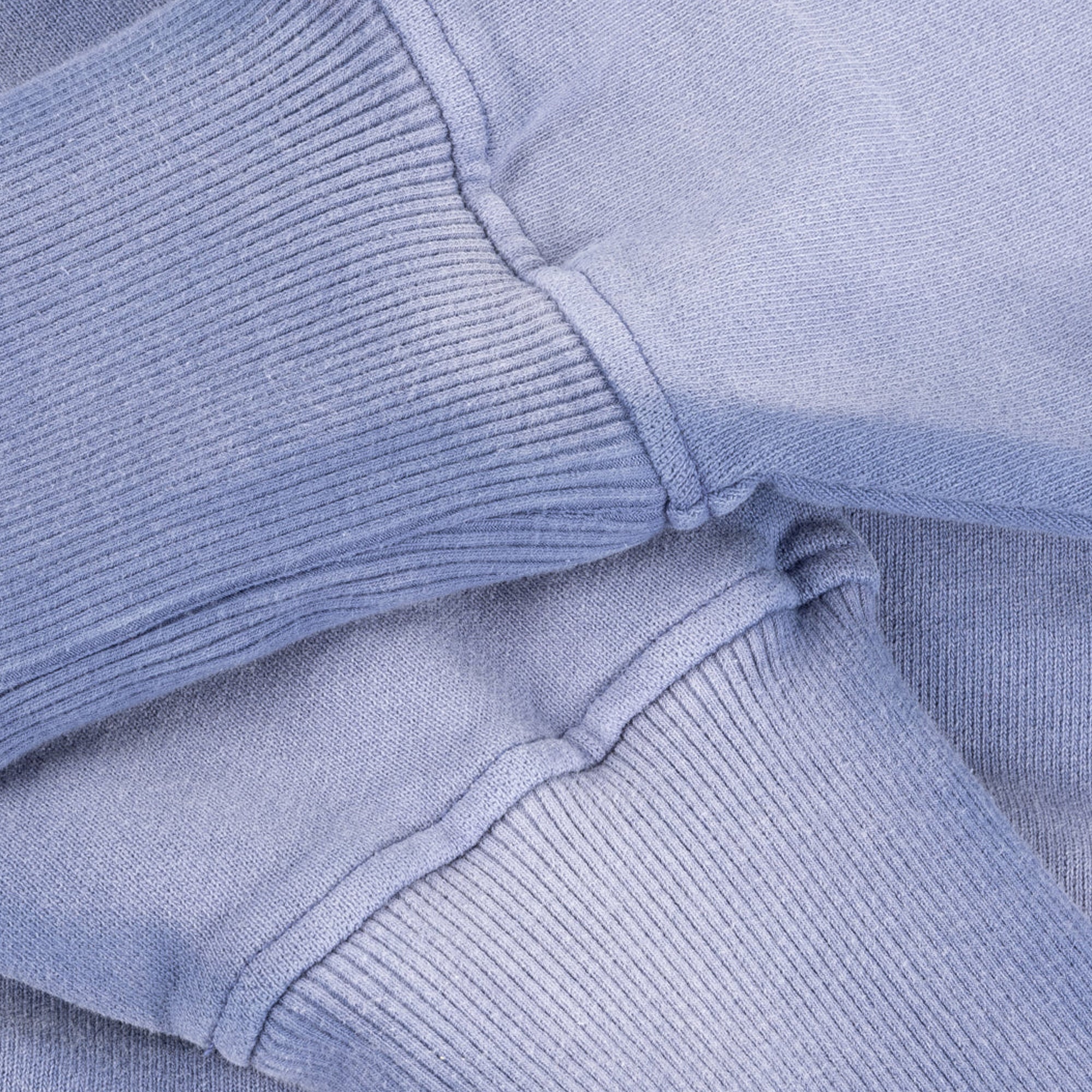 Dime Cropped Zip Hoodie - Lavender Washed