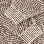 Dime Mohair Wave Knit - Camel