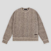 Dime Mohair Wave Knit - Camel
