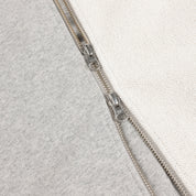 Dime Reverse French Terry Zip Hoodie - Heather Grey