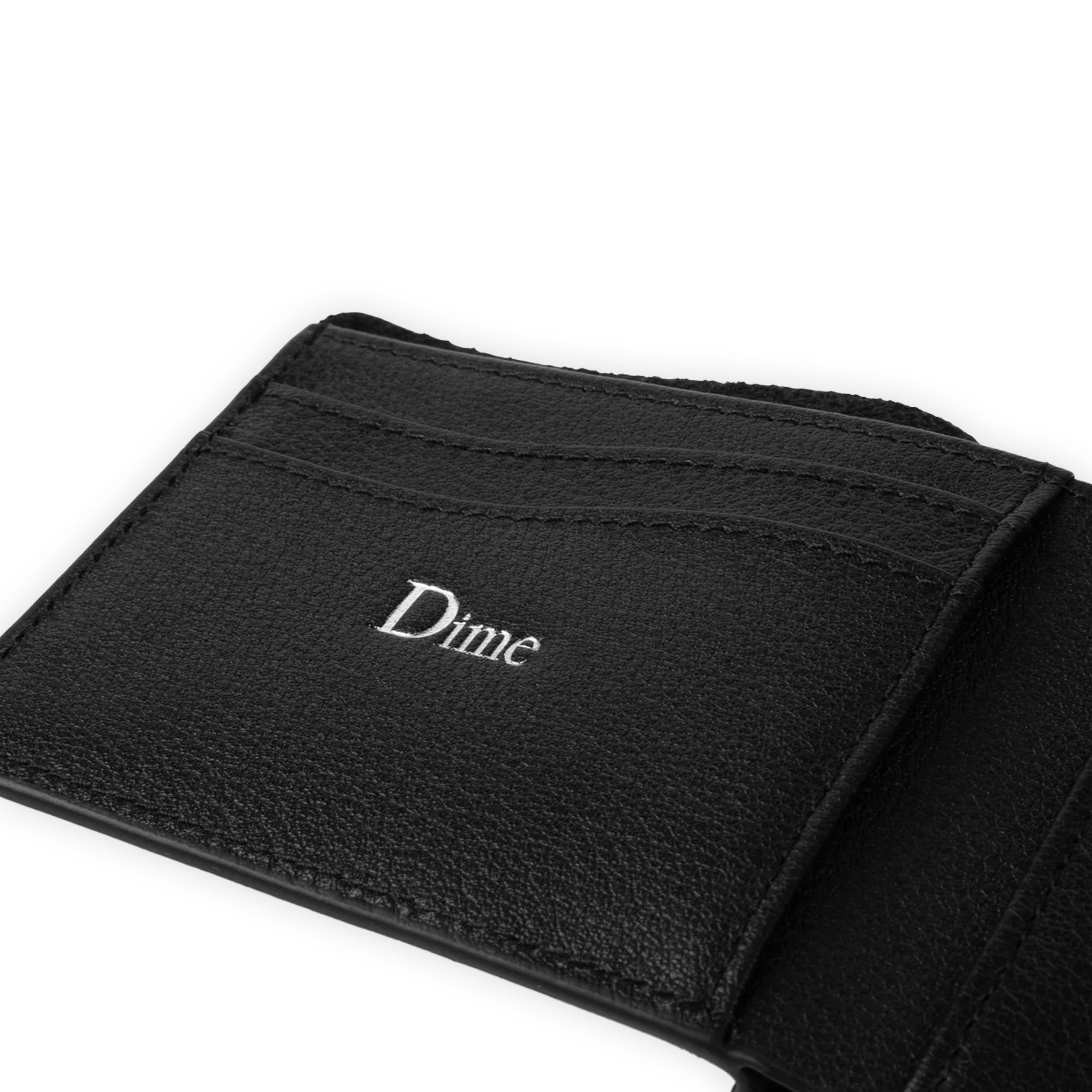 Dime Classic Leather Wallet - Black