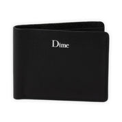 Dime Classic Leather Wallet - Black