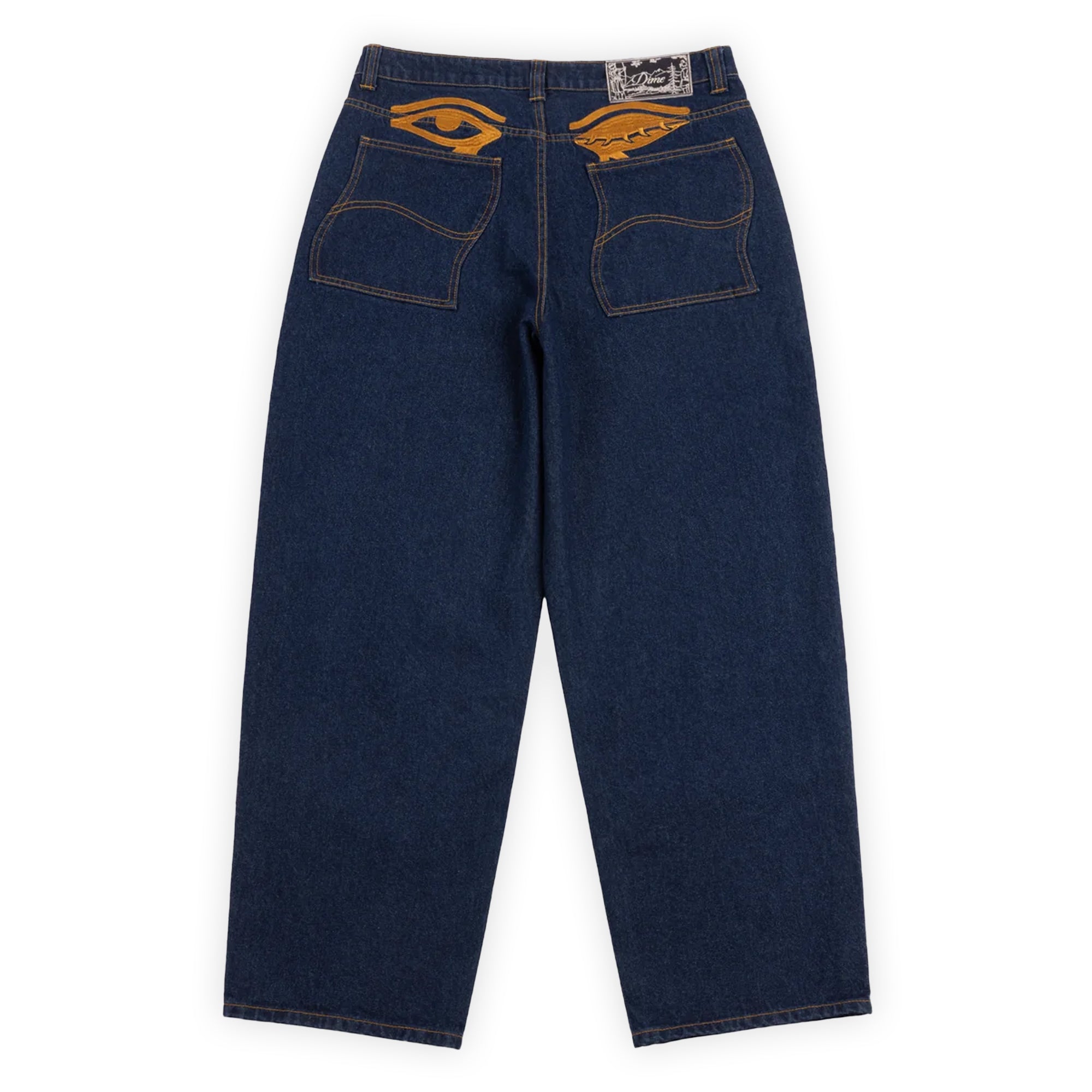 Dime Baggy Wink Denim Pants - Indigo