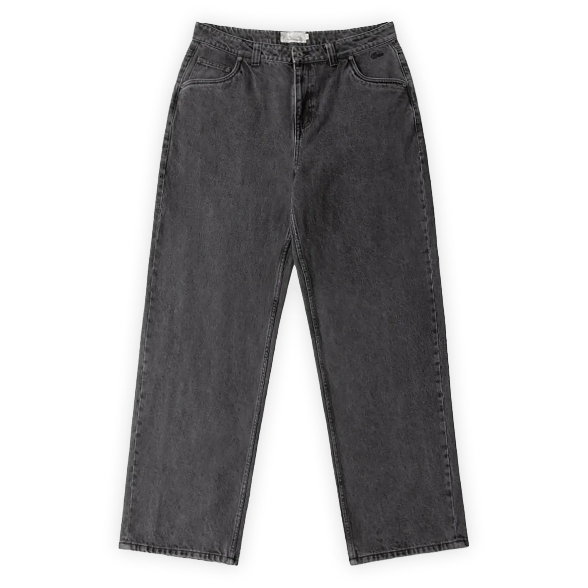 Dime Relaxed Denim Pants - Faded Black