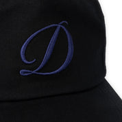 Dime Cursive D Worker Cap - Black