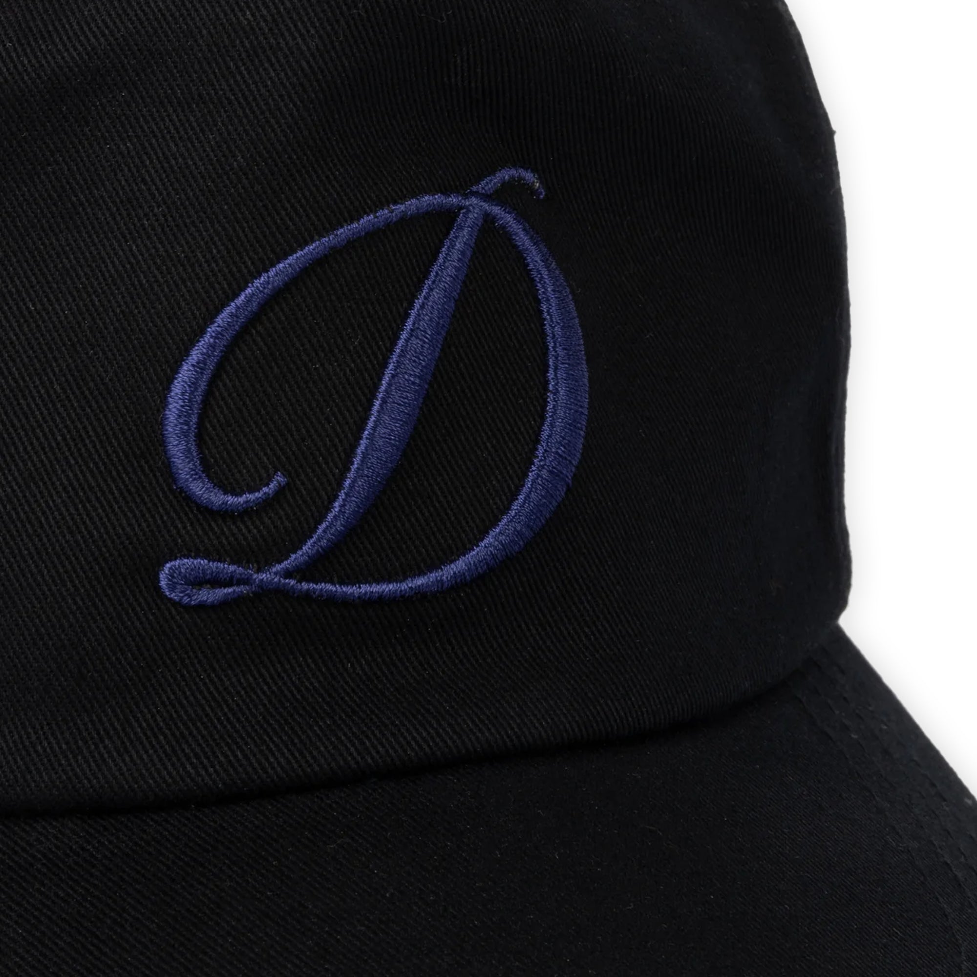 Dime Cursive D Worker Cap - Black