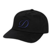 Dime Cursive D Worker Cap - Black