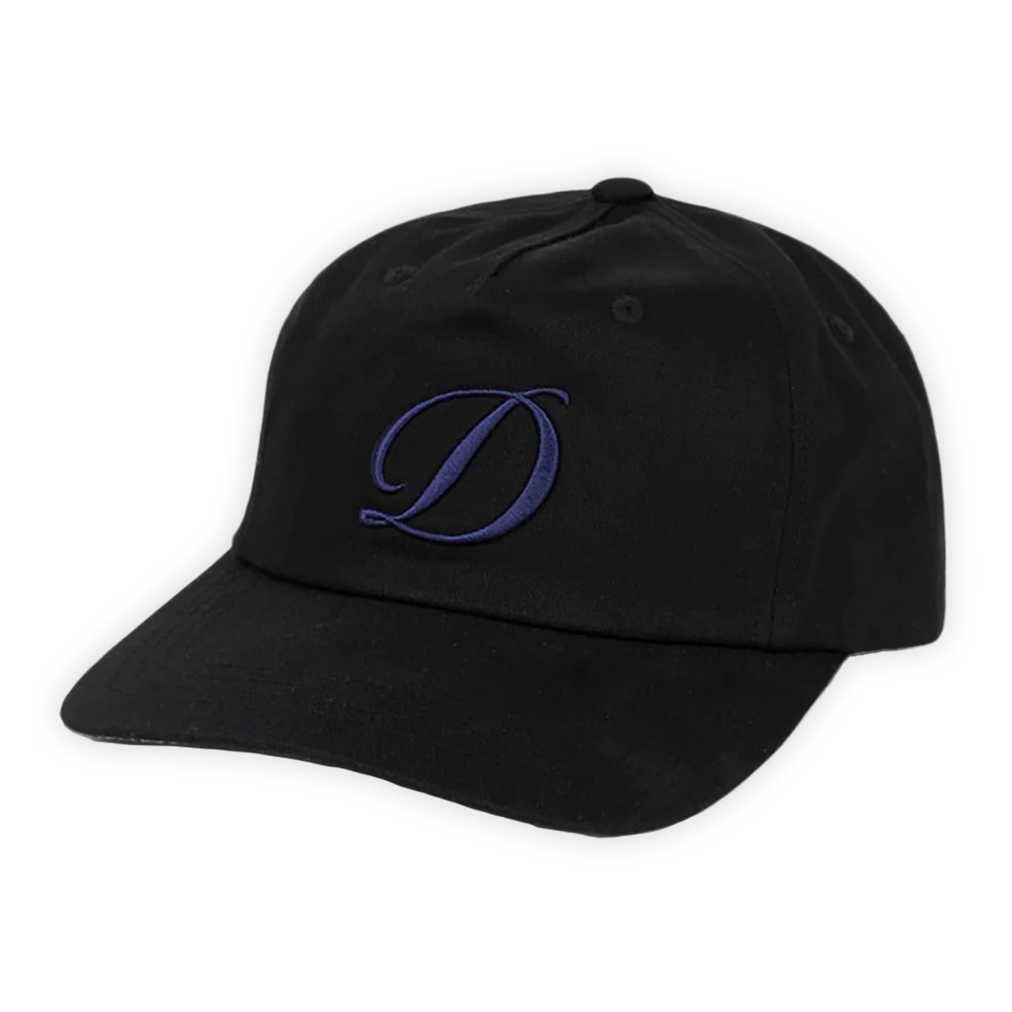 Dime Cursive D Worker Cap - Black