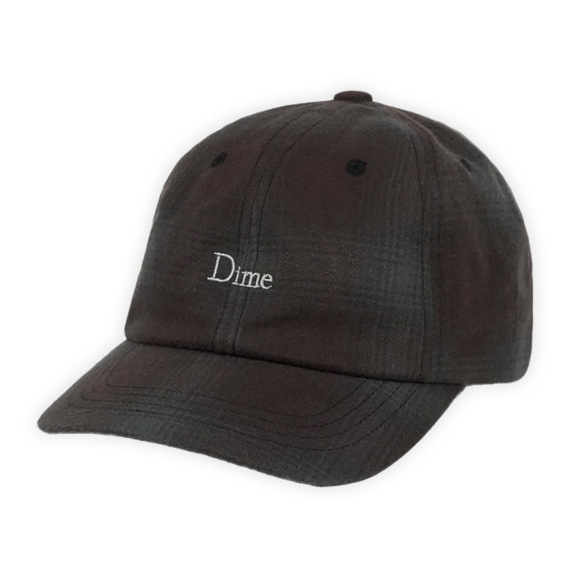 Dime Flannel Low Pro Cap - Bordeaux