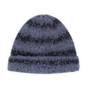 Dime Mohair Striped Beanie - Blue
