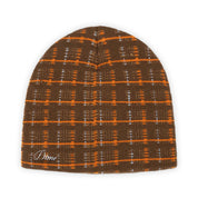 Dime Super Plaid Skully - Brown Multi