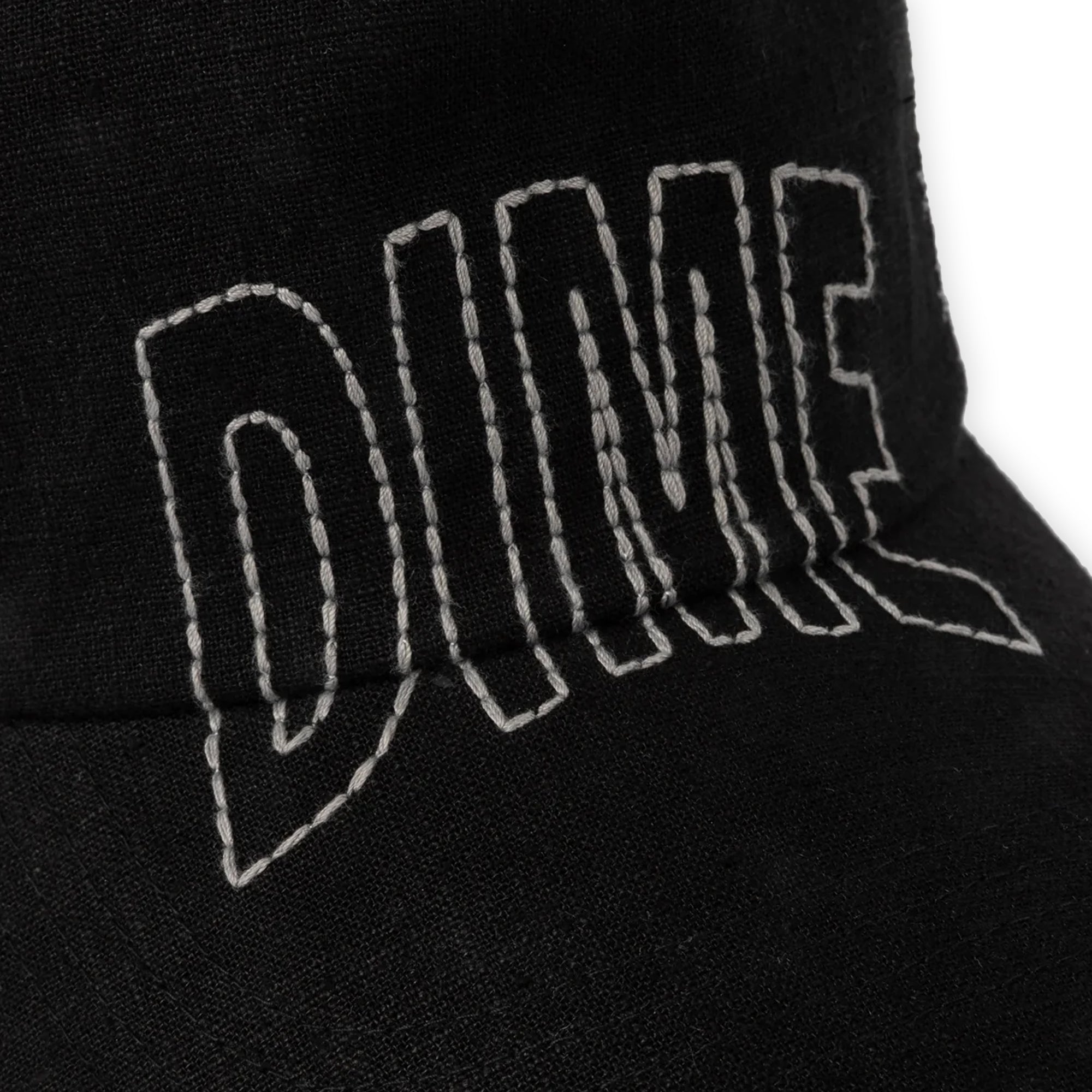 Dime Allover Stitch Worker Cap - Black
