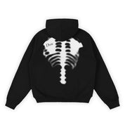 Dime Spinal Zip Hoodie - Black