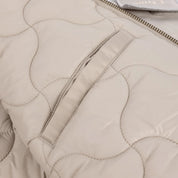 Dime Utility Bomber Jacket - Pearl