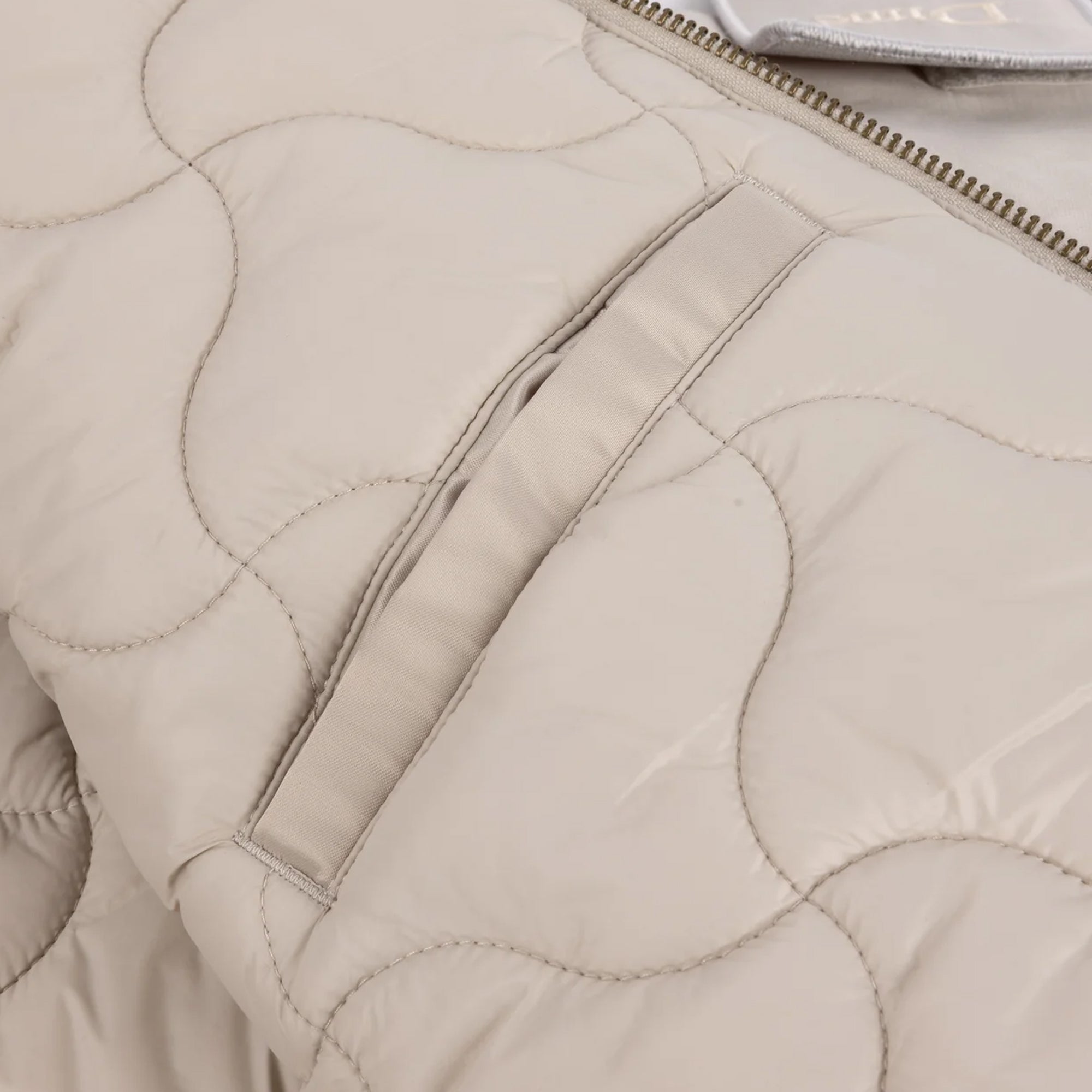 Dime Utility Bomber Jacket - Pearl